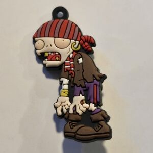 3/$10 Zombie Pirate Croc Shoe Charm